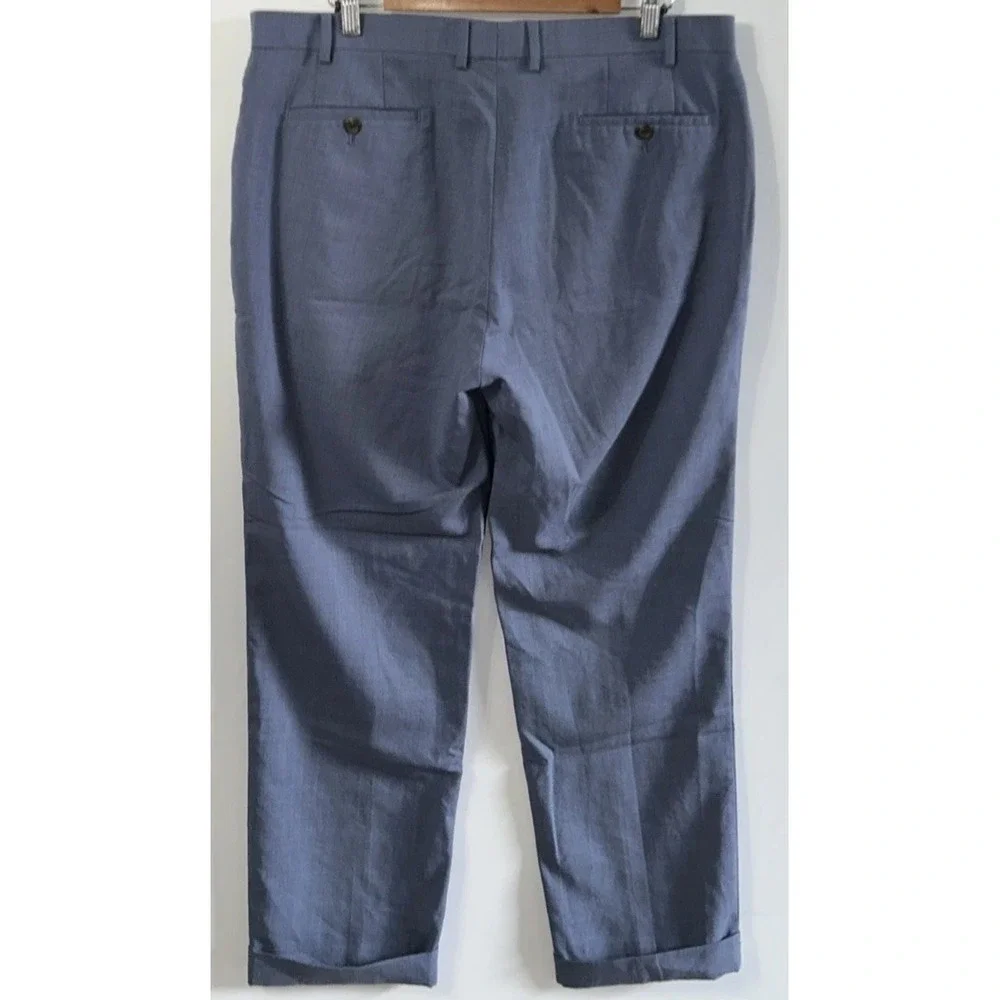 Mens Lauren Ralph Lauren Total Comfort Dress Pants 100% Wool Sz 36 36x30